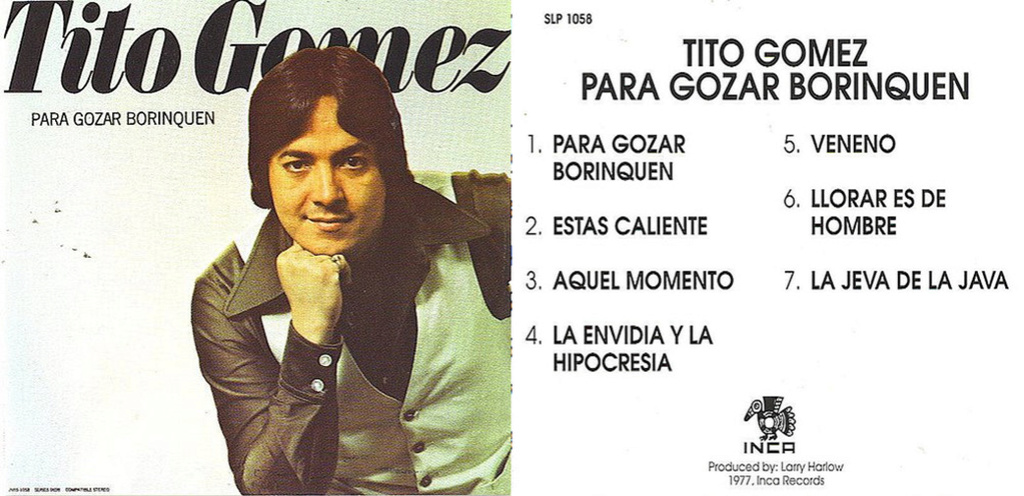 Tito Gomez - Para Gozar Borinquen (1977) MEGA Caratu60