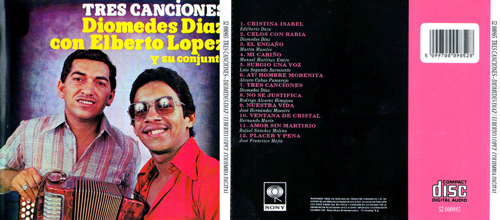 Diomedes Diaz & Eberto Lopez - Tres Canciones (1977) MEGA Diomed11