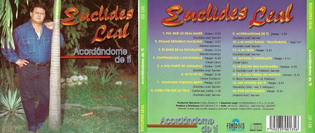 Euclides Leal - Acordandome de Ti (2000) MEGA Euclid10