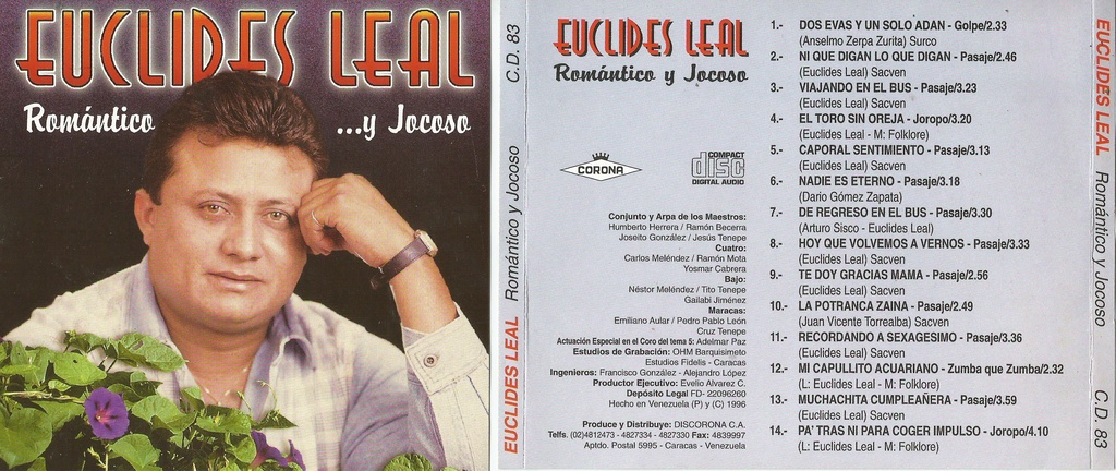 Euclides Leal - Romantico y Jocoso (1996) MEGA Euclid11