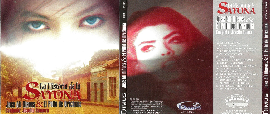 Jose Ali Nieves "El Pollo de Orichuna" - La Historia de la Sayona (1998) MEGA Jose_a13