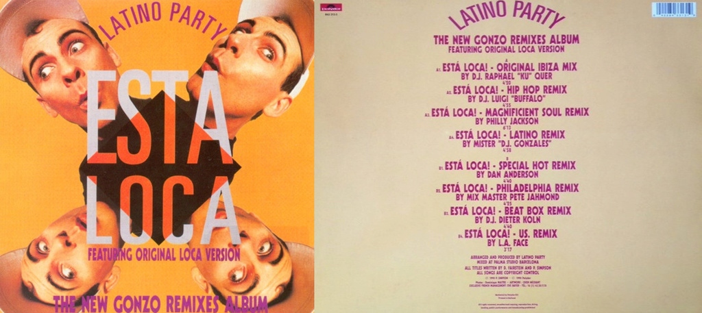 Latino Party - The New Gonzo Remixes Album (1990) MEGA Latino10