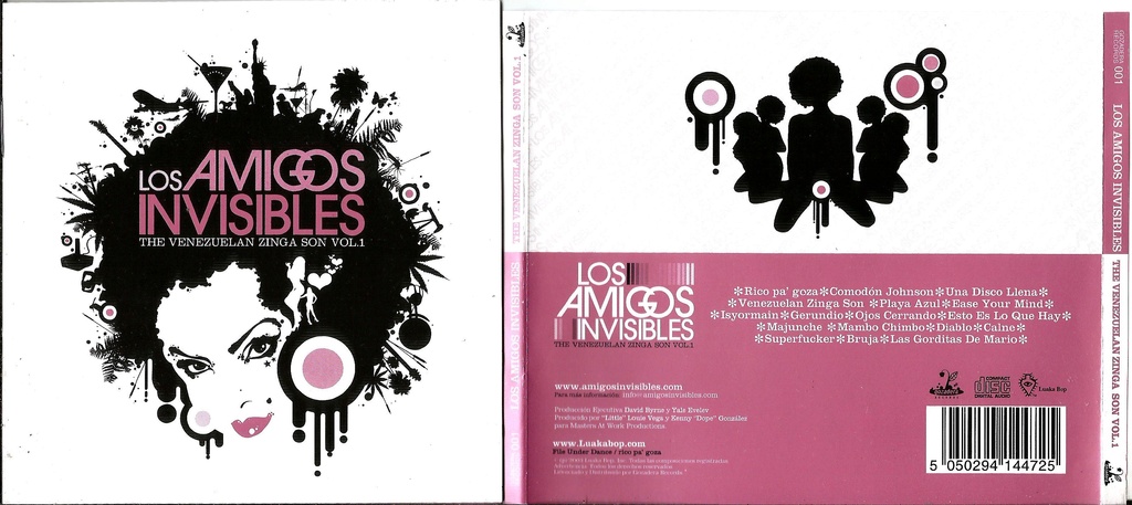 Amigos - Los Amigos Invisibles - The Venezuelan Singazon Vol.1 (2003) MEGA Los_am12