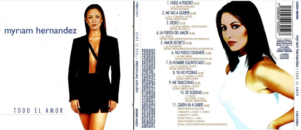 amor - Myriam Hernandez - Todo el Amor (1998) Userscloud Myriam13
