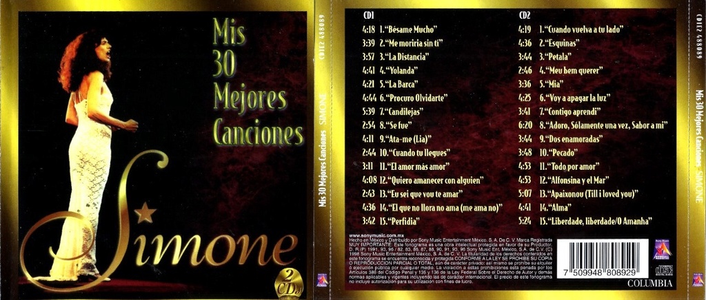 Simone - Mis 30 Mejores Canciones ((2cds)(1998) UploadOcean Simone11