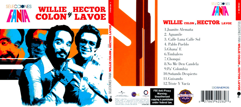 2011 - Willie Colon & Hector Lavoe - Selecciones Fania (2011) MEGA Willie17