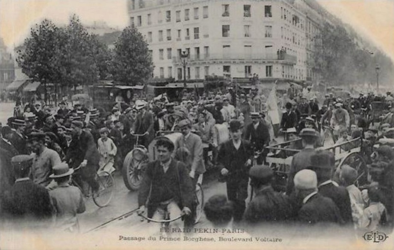 RAID PEKIN-PARIS en 1906 11106
