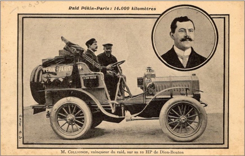 RAID PEKIN-PARIS en 1906 11107