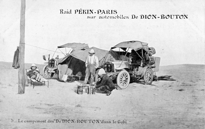 RAID PEKIN-PARIS en 1906 1221