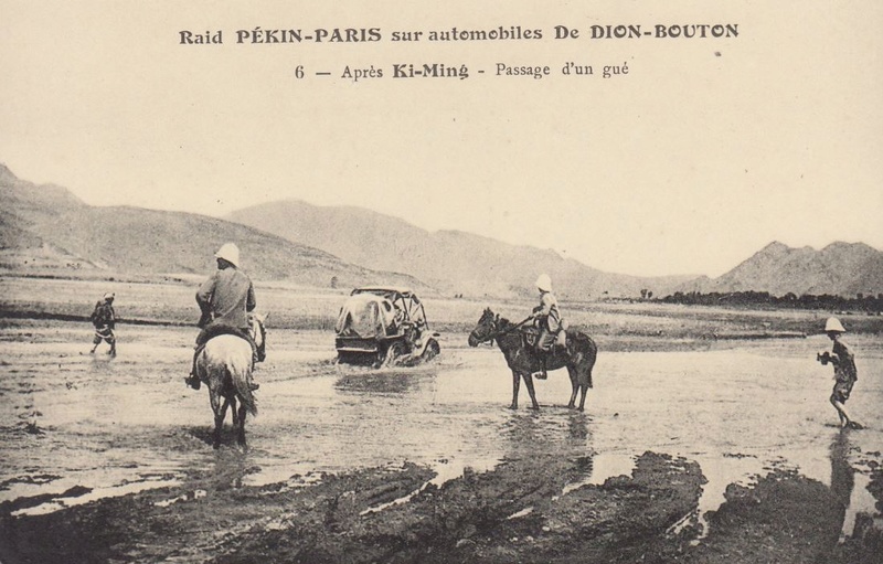 RAID PEKIN-PARIS en 1906 1321