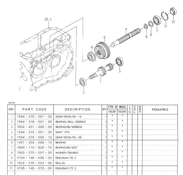 Iseki Changer le roulement extérieur pdf Captur11