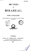Honoré-Gabriel Riqueti (ou Riquetti), comte de Mirabeau - Page 3 Conten12