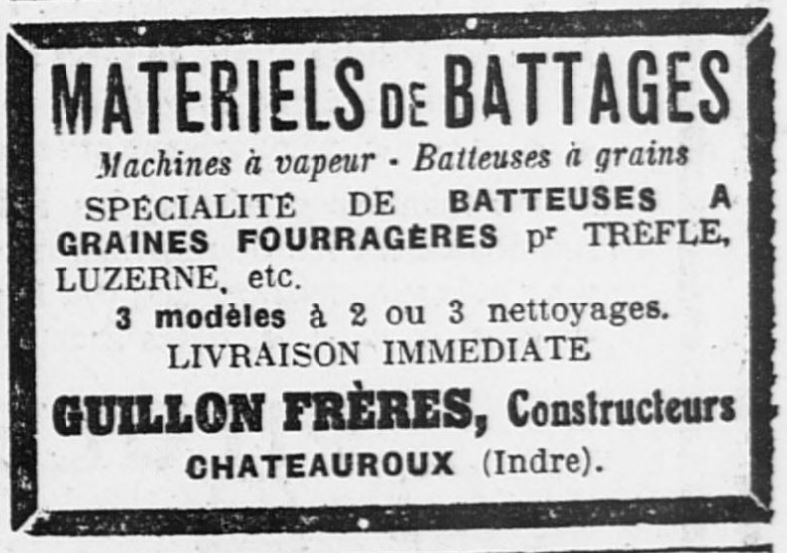 Batteuses GUILLON à Chateauroux 098