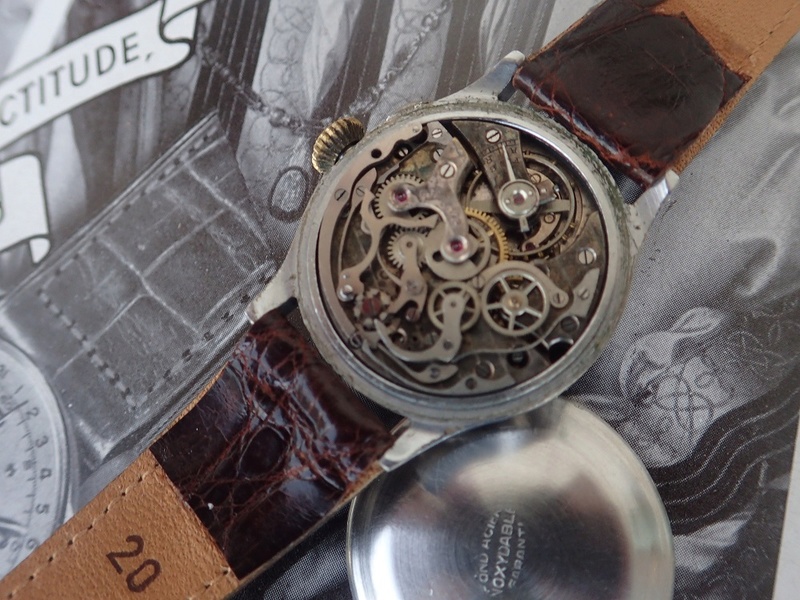 [ Vendu ] Chronographe GAB de chez DODANE  années 40 Rarissime 310