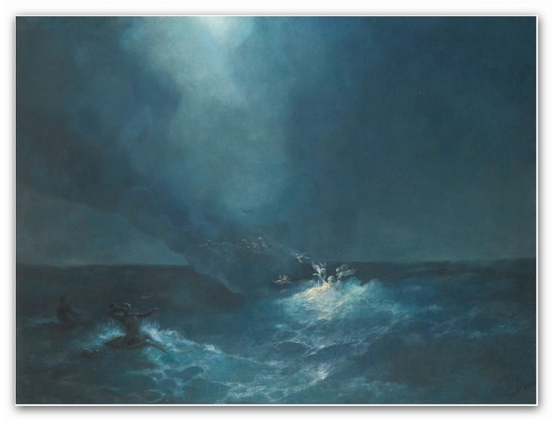 Opera internazionale del mese di luglio 2017;IVAN KONSTANTINOVICH AIVAZOVSKY The_bi10