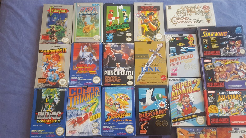 [VENDS] Jeux NES, SNES, MD, DC, M-CD complets 20170812
