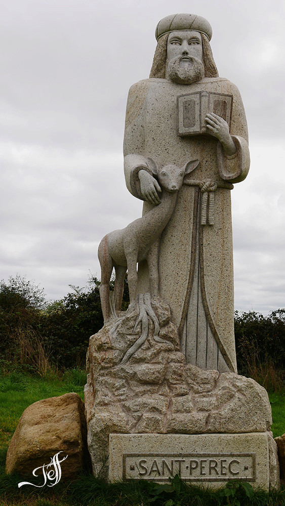 Quelques statues de la vallée des Saints à Carnoët P1060727