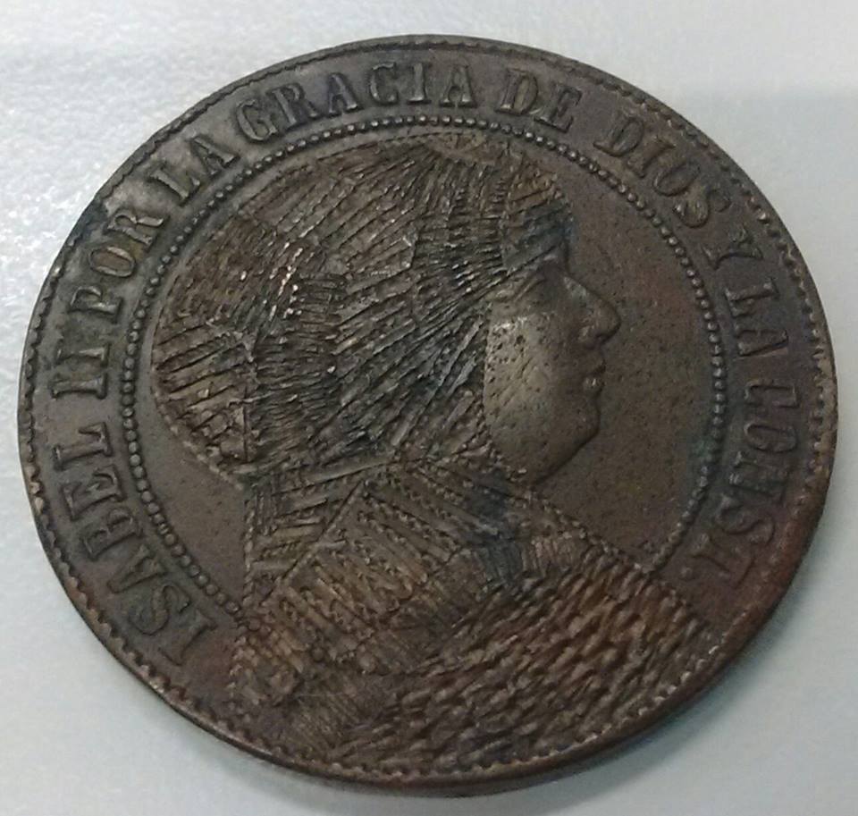 5 Céntimos de Isabel II y Alfonso XII 111