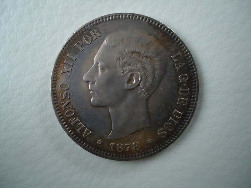 5 pesetas 1878 (18-78) EM-M. Alfonso XII 20708410