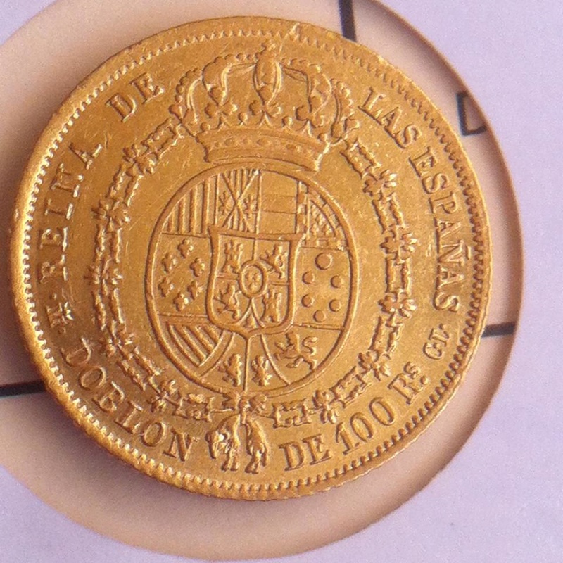 Doblón Isabel II de 100 reales 1850. Madrid 20953010