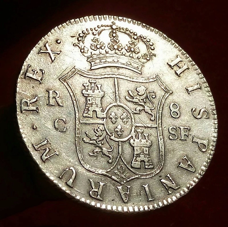 8 reales Fernando VII 1812 acuñados en la ceca volante de Cataluña 21034210