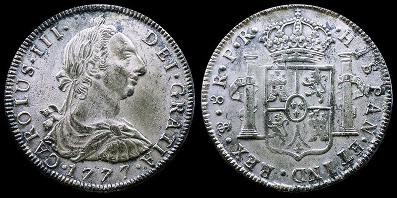 8 reales Carlos III 1777. Potosí 21742810
