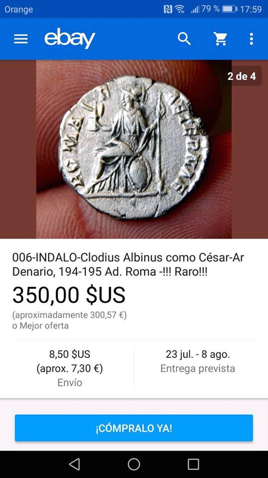 INDALO :denarios romanos y siclo hispano-cartaginés, ¿será éste por fin bueno, o tampoco? 36710610