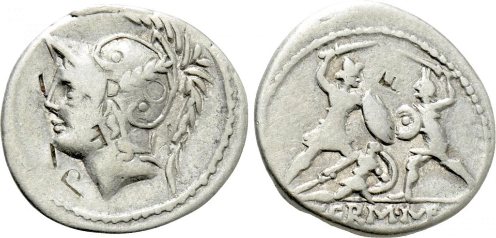 Contramarcas en denarios de la gens Minucia 41913710