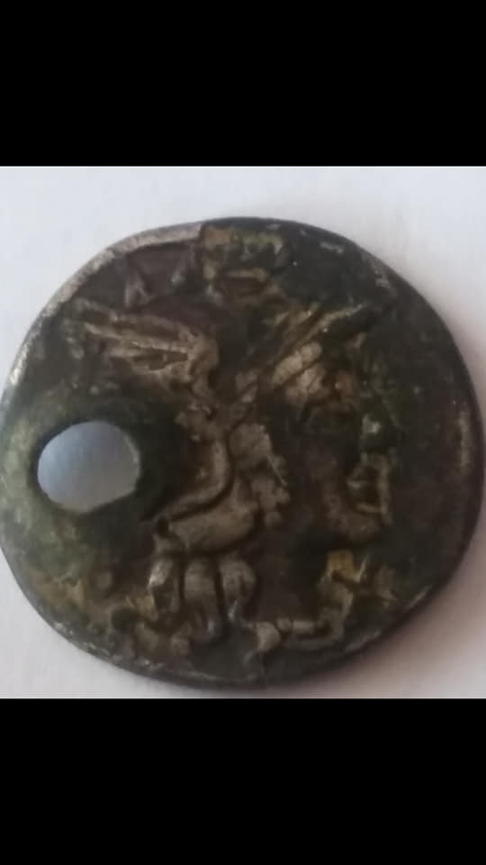 Taladros en plata romana incluyendo monedas forradas 59933110