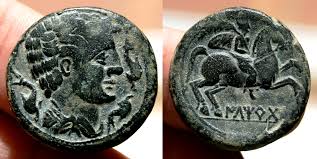 Las monedas de Saltuie, precursora de la Colonia Caesar Augusta hispanorromana Descar18