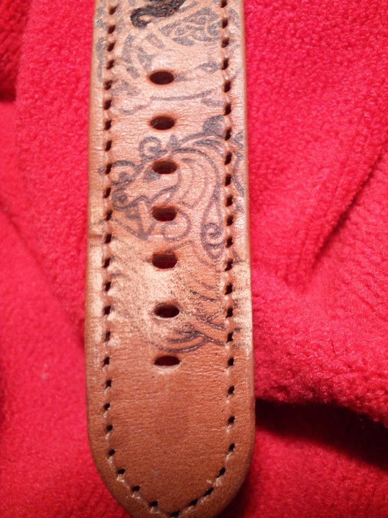 Can a leather strap be distressed  Img_2053