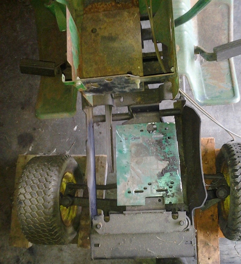 swap - John Deere 214 utility / engine swap how to 08141711