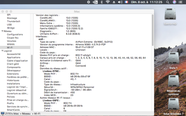 Sondage pour carte Wifi et bluetooth Captu125