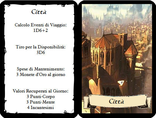 Mazzo Carte - Eventi via Terra Cittyo10