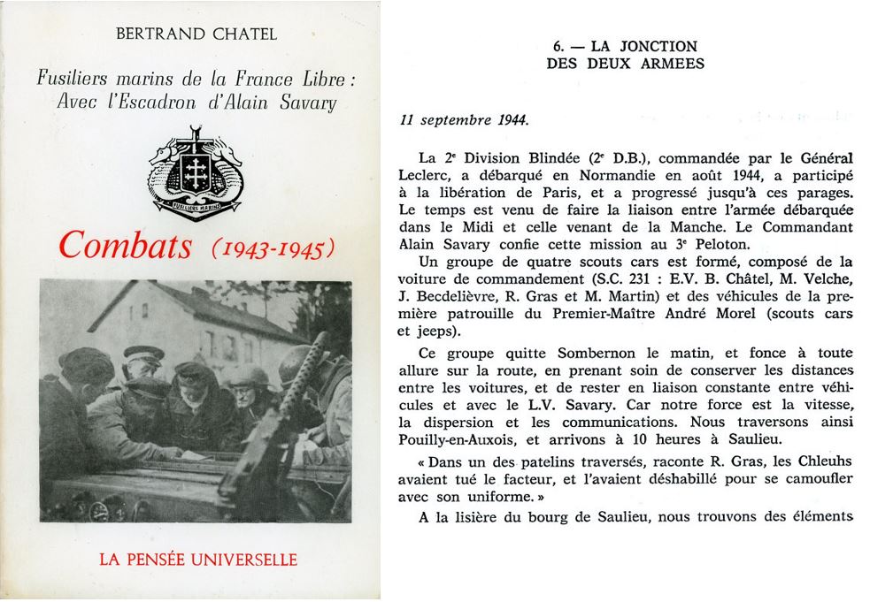 La rencontre 2ème DB — 1ère DFL le 12 septembre 1944 1er_rf11