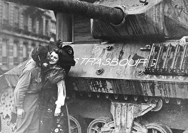Libération de Strasbourg. Char TD M10 le Strasbourg Strasb17