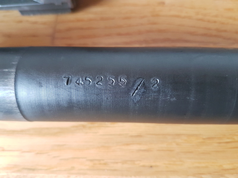 Browning M1919 A4 démontage et marquages. 20170913