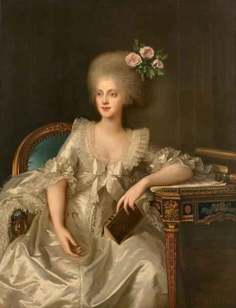 Portraits de Marie-Caroline, Reine de Naples, soeur de Marie-Antoinette - Page 3 Telech10