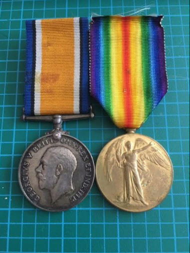 78th Battalion (Winnipeg Grenadiers) CEF War + Victory Pair Bodkin10