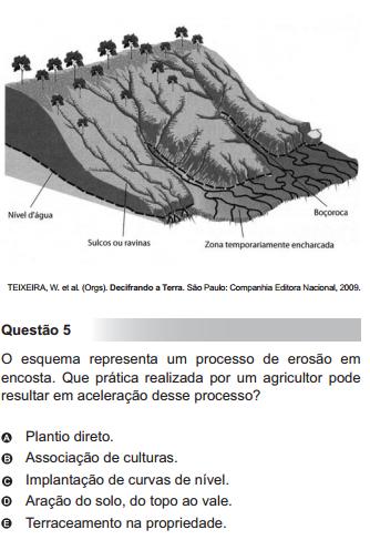 (Enem) Preservação do solo  Enem1110