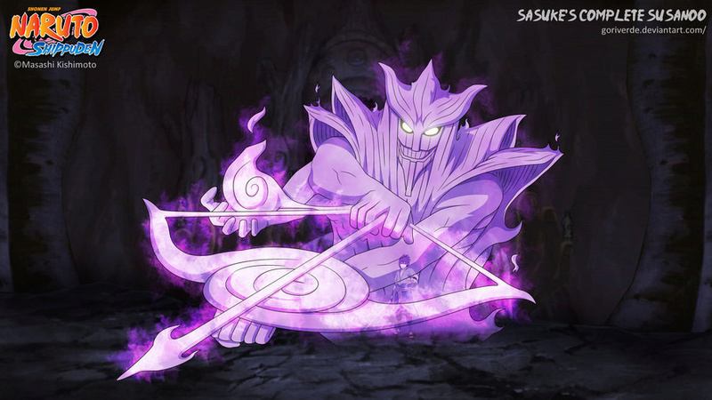 O Susanoo do Sasuke  tem flecha de Indra ? Cowrxc10