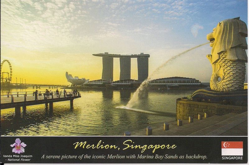 Postales Filipinas,Singapur,Vietnam y Dubai Singap11