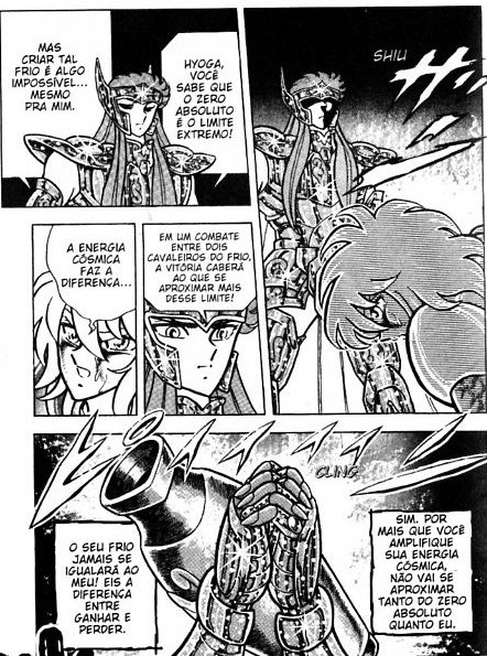 [Saint Seiya] Dúvida: O Camus é capaz de atingir o Zero Absoluto? Mang_110