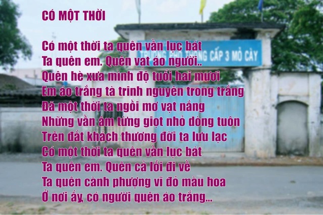 Bài thơ : Có một thời 20476111