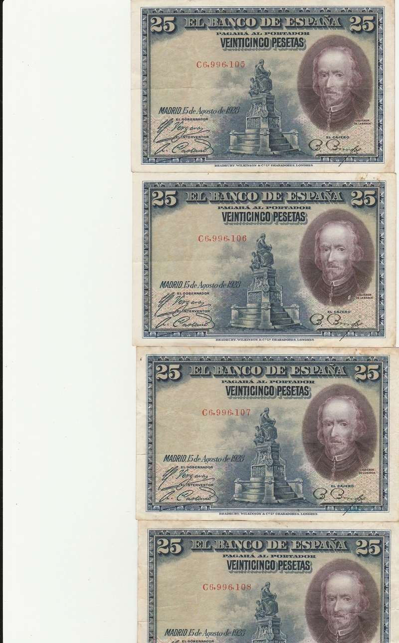 Billete correlativos de 25 pesetas de 1928 Img_2015