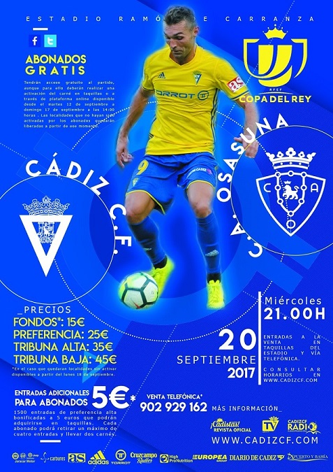 [Copa del Rey - R03] Cádiz C.F. - C.A. Osasuna - 20/09/2017 21:00 h. Cadiz_10