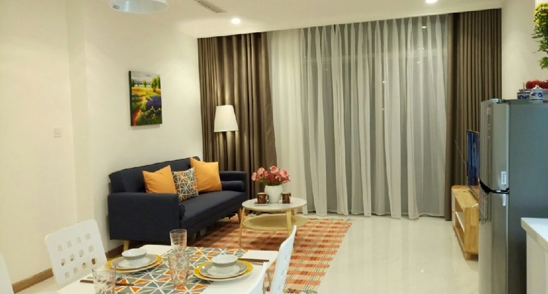 Vinhomes Central Park có thiết kế nằm tại trục đường chính thuần tiện cho đi lại Ban-ca11