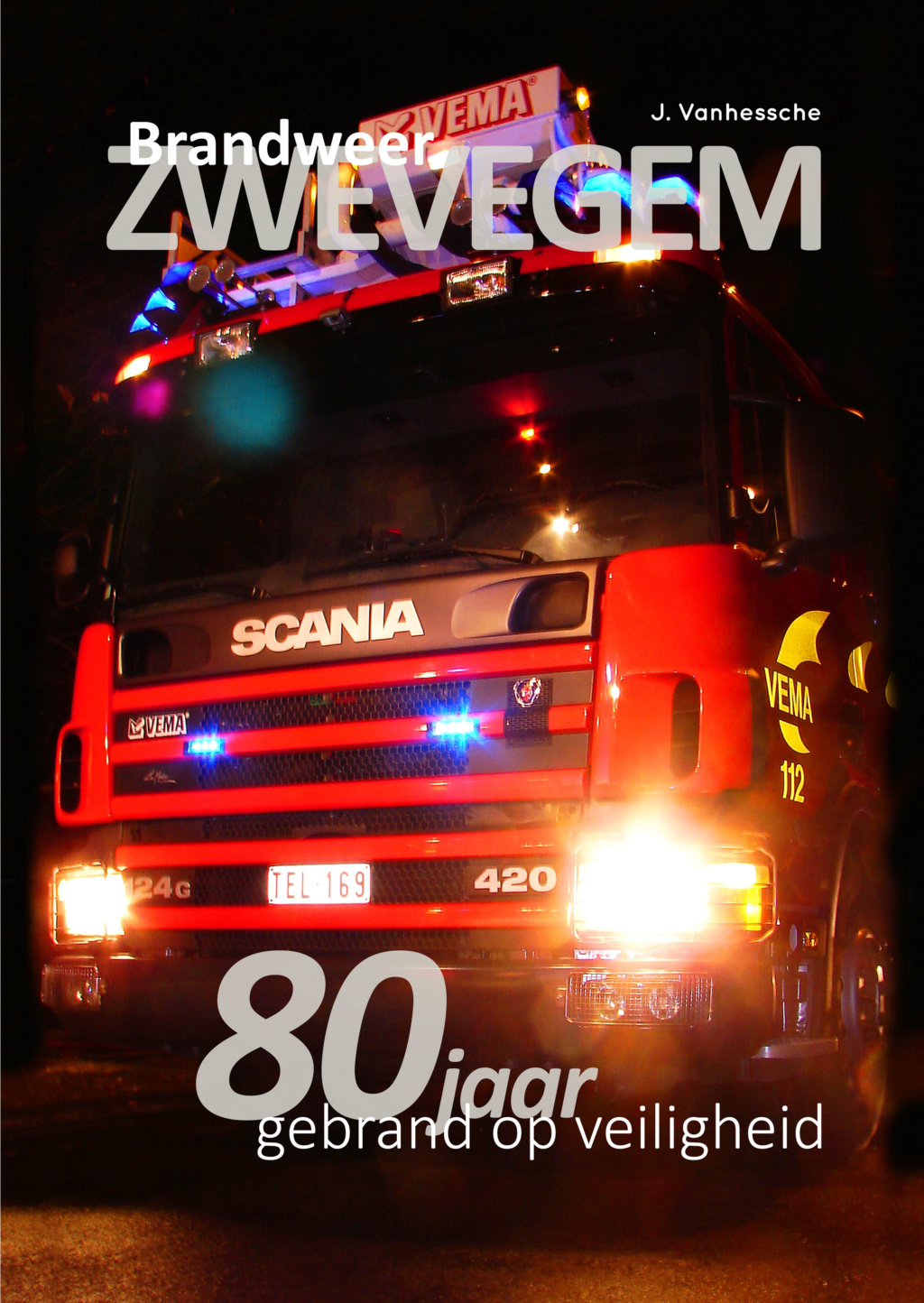 nouveau livre: 80 ans pompiers de Zwevegem Voorka10