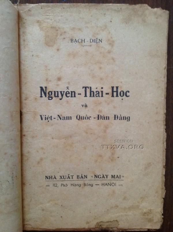 Nguyễn Thái Học 1902- 1930 (Nhượng Tống) - Page 2 Nguyen32