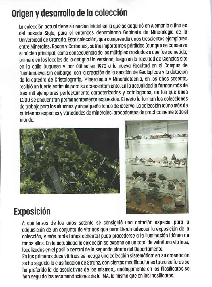 MUSEO DE MINERALOGIA, FACULTAD DE CIENCIAS DE GRANADA - Página 2 Cienci12